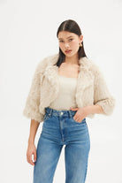 Susie Bolero - Oatmeal JACKET Bubish Luxe