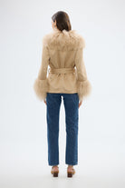bubish Gigi Jacket Caramel FUR JACKET