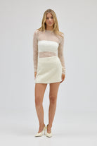 bubish Alma Wool Skirt - Ivory SKIRTS