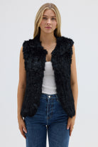 bubish Audrey Fur Vest Black VEST