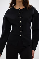 bubish Bronte Knit Cardigan Black KNIT CARDIGAN