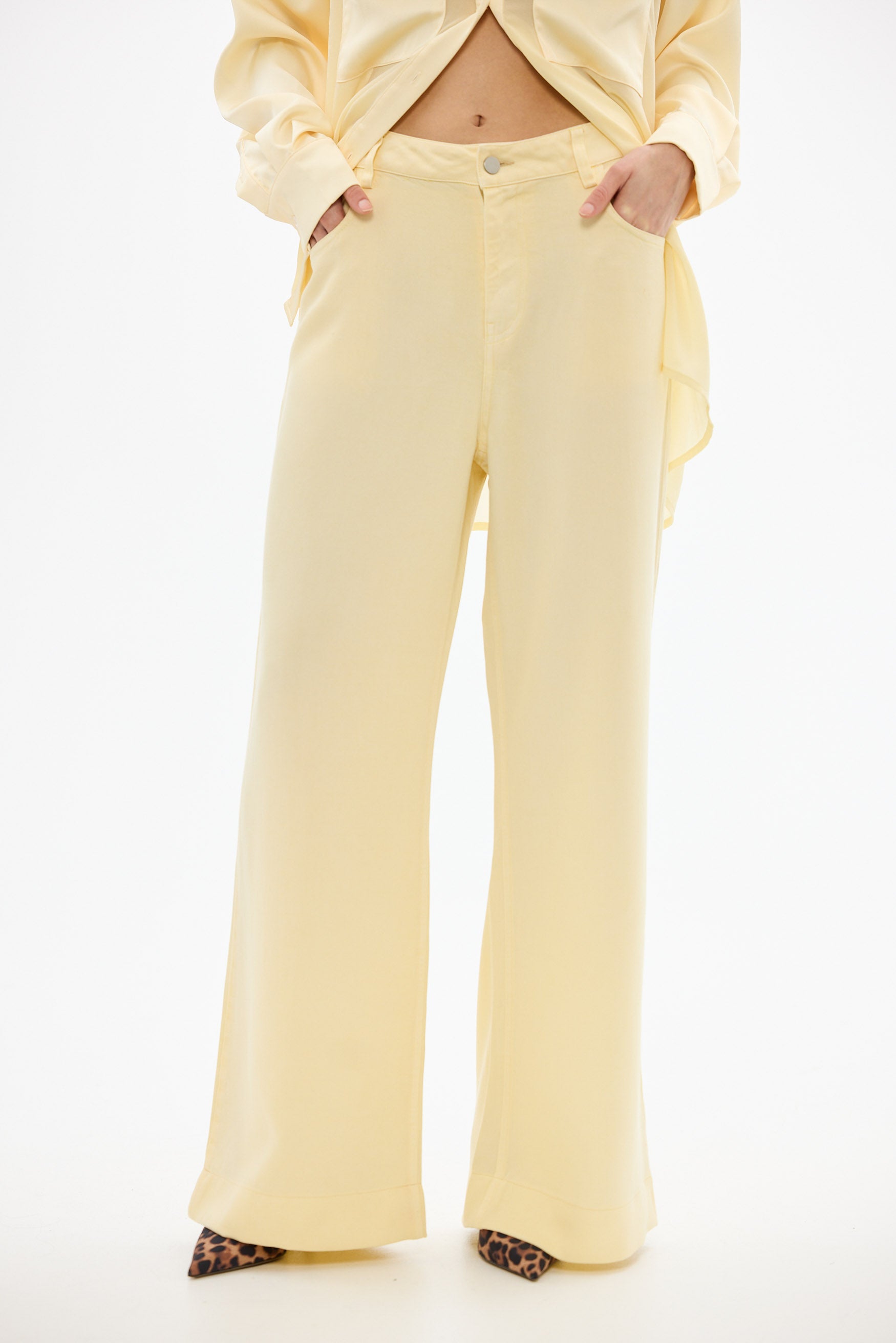 bubish Celeste Pant Pale Yellow PANTS