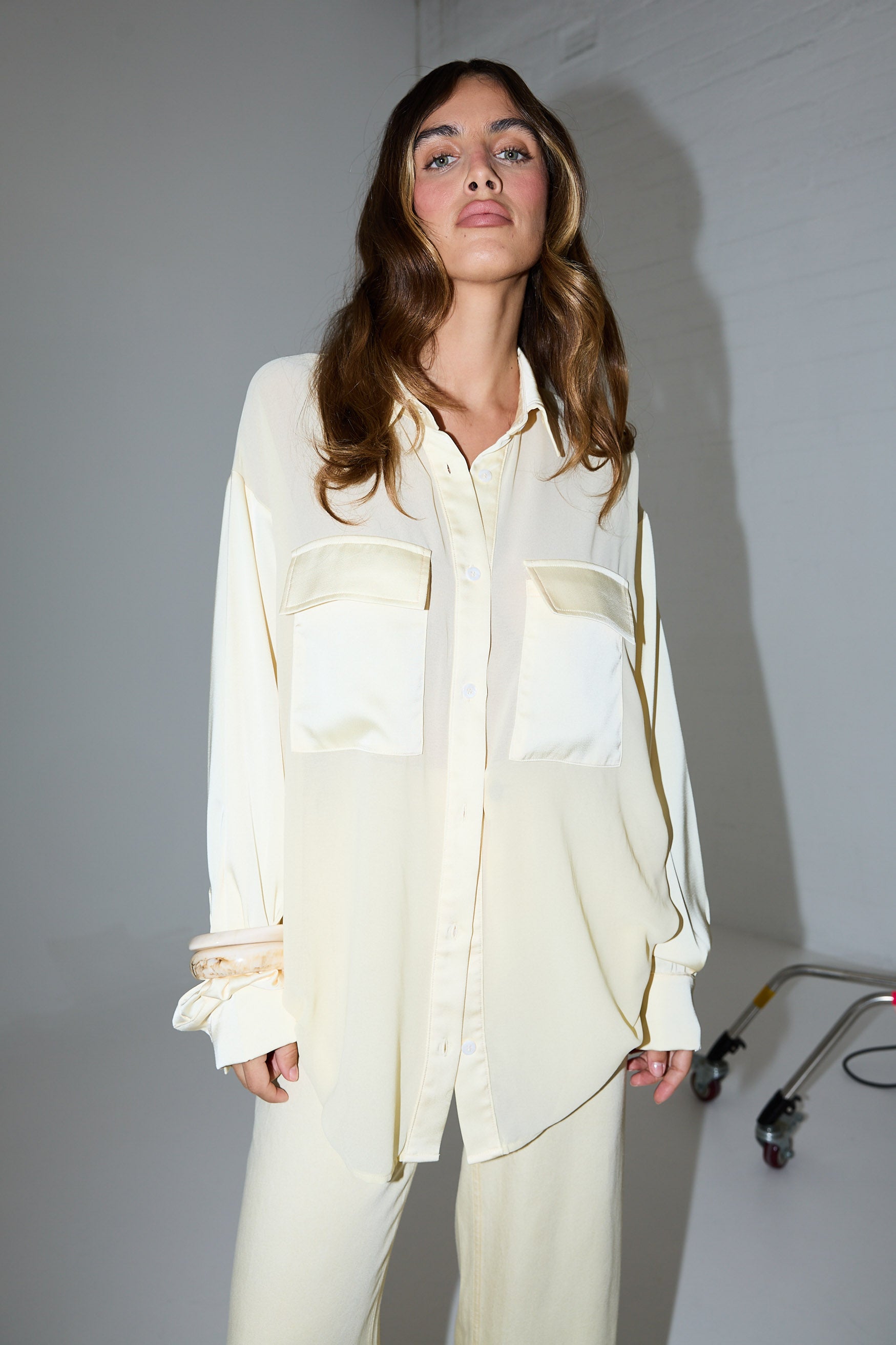 bubish Celeste Shirt Pale Yellow SHIRT