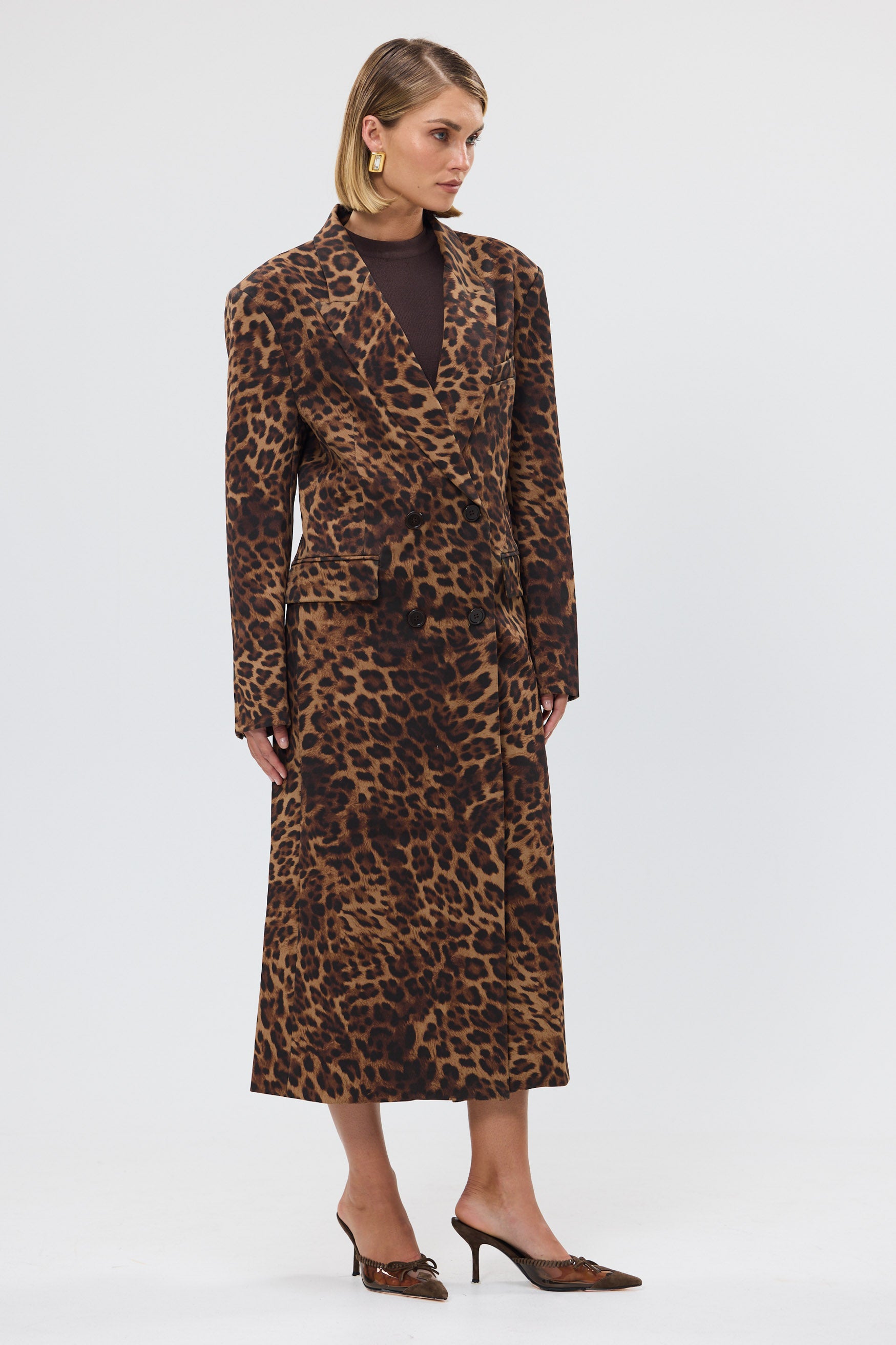 bubish Charlee Coat Leopard LEAOPARD COAT