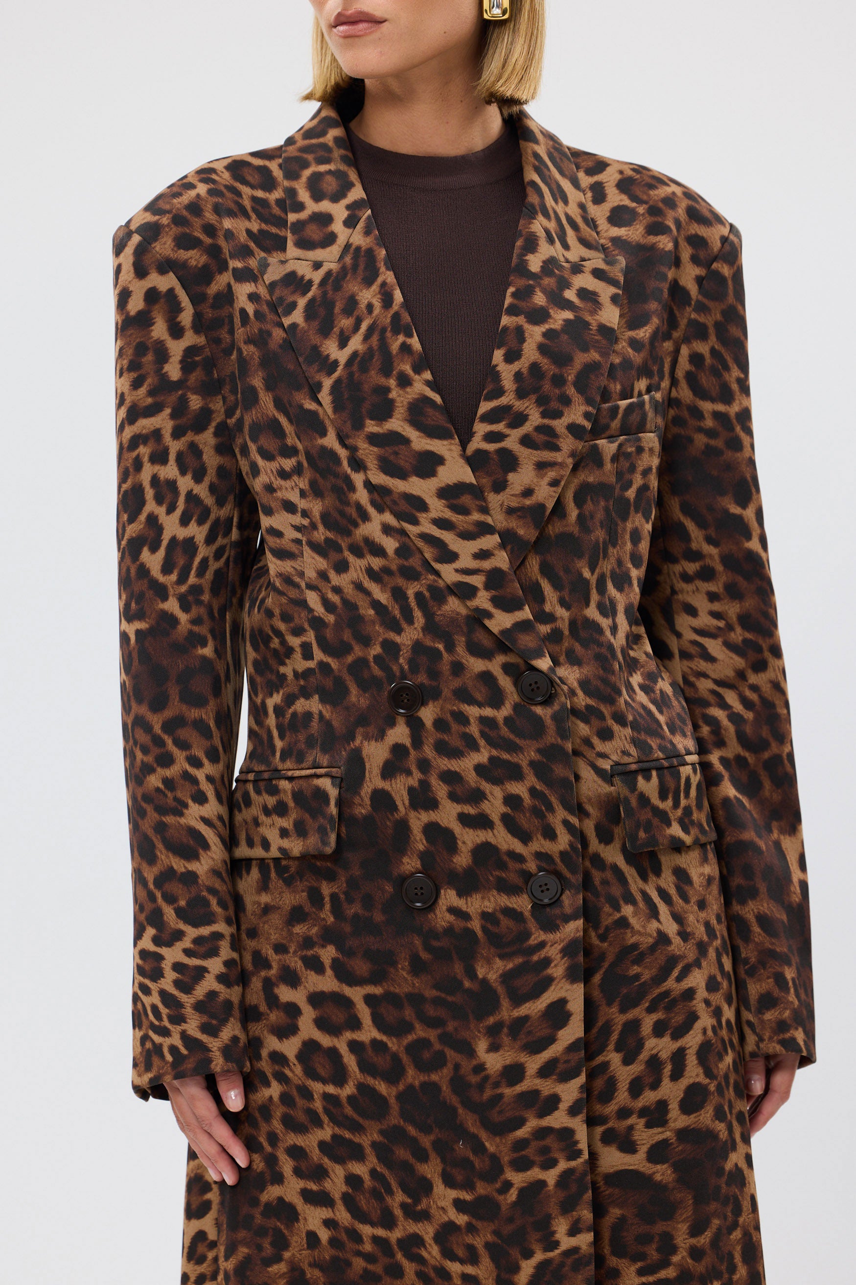 bubish Charlee Coat Leopard LEAOPARD COAT