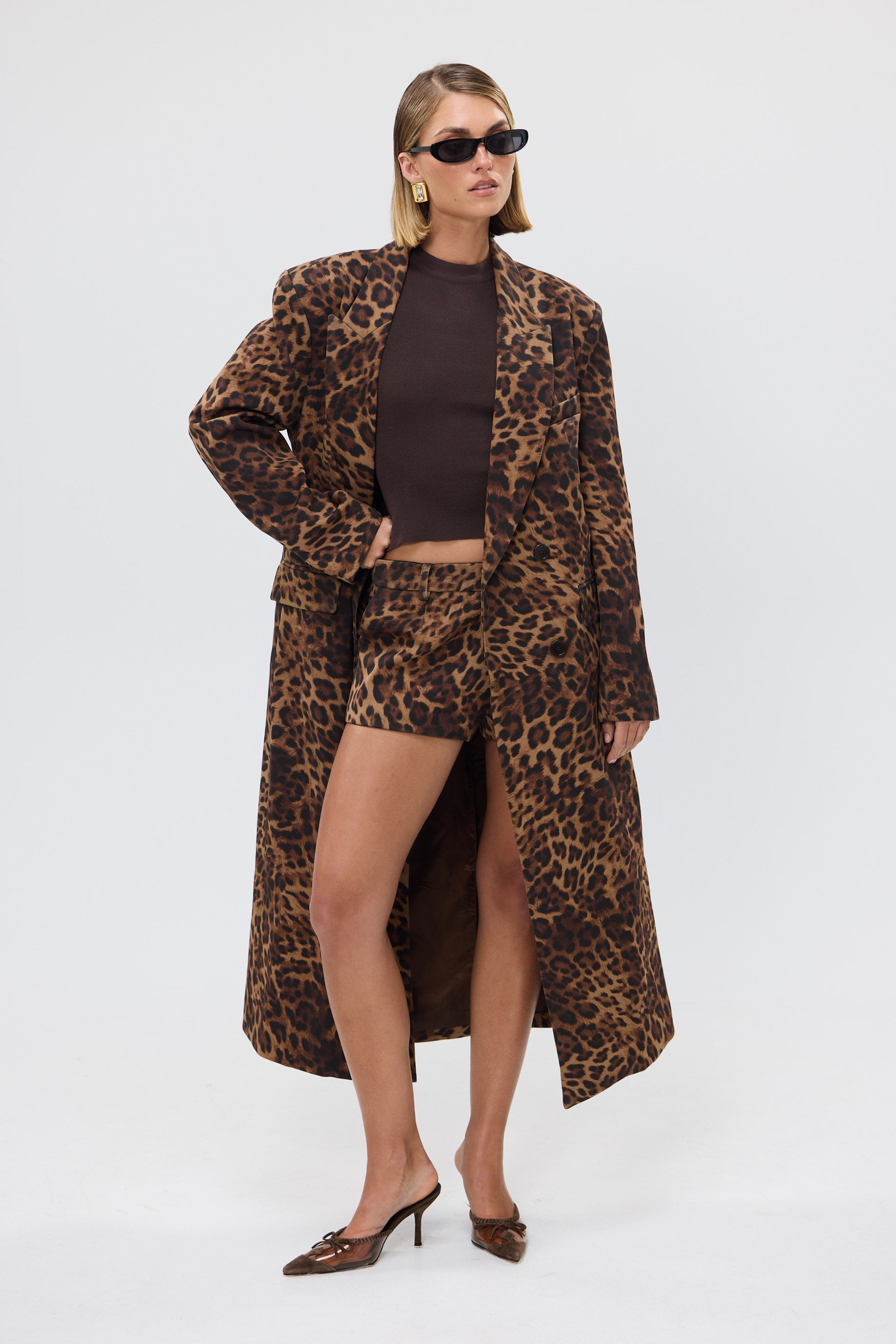 bubish Charlee Coat Leopard LEAOPARD COAT