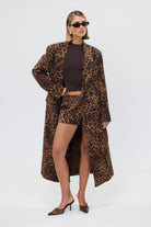 bubish Charlee Coat Leopard LEAOPARD COAT