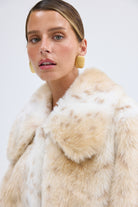 bubish Chelsea Faux Fur Jacket Neutral FAUX FUR JACKET