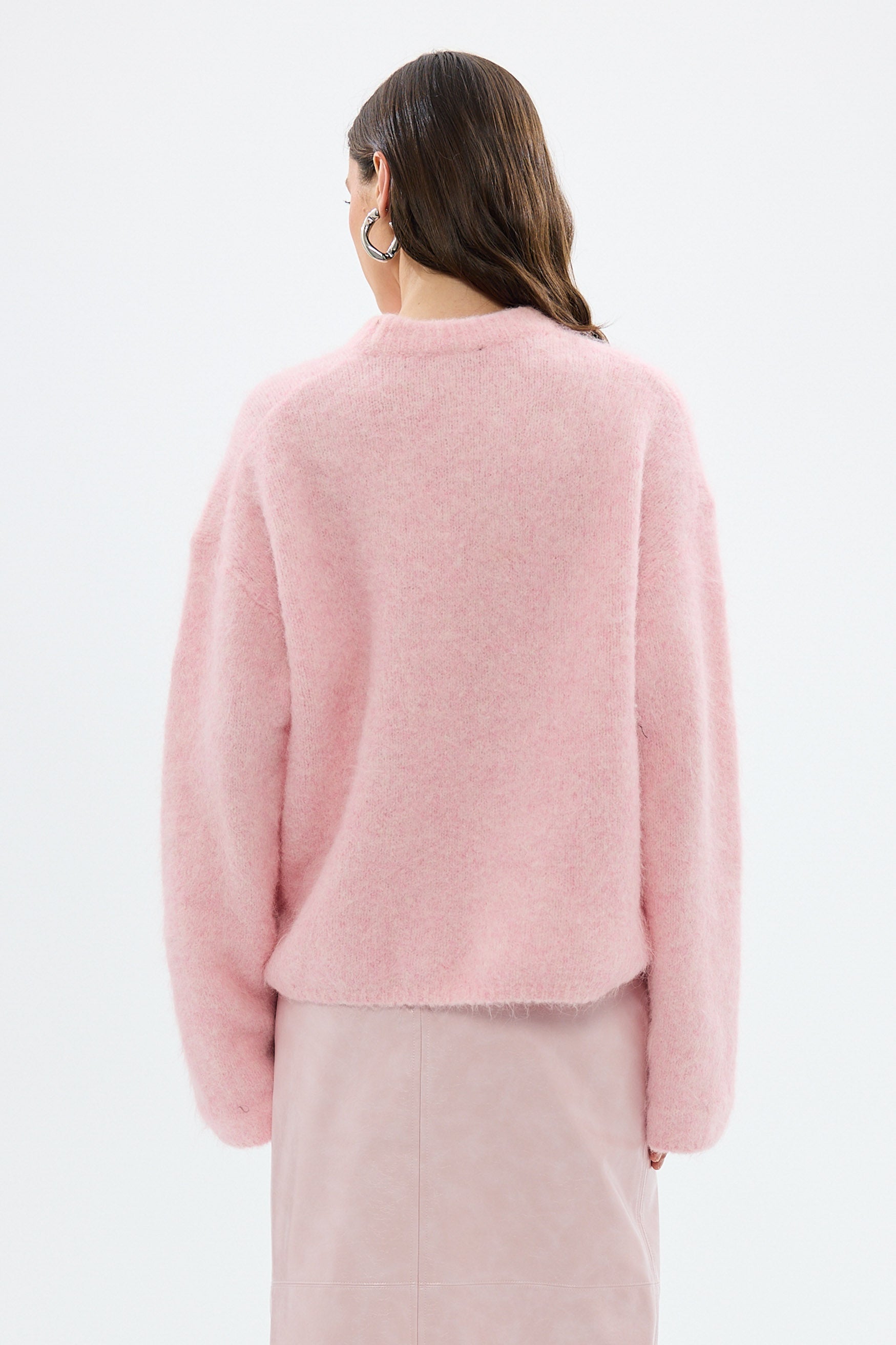 bubish Clara Knit Flamingo Pink ALPACA KNIT