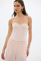 bubish Cleo Bustier Pale Pink PARTY TOP