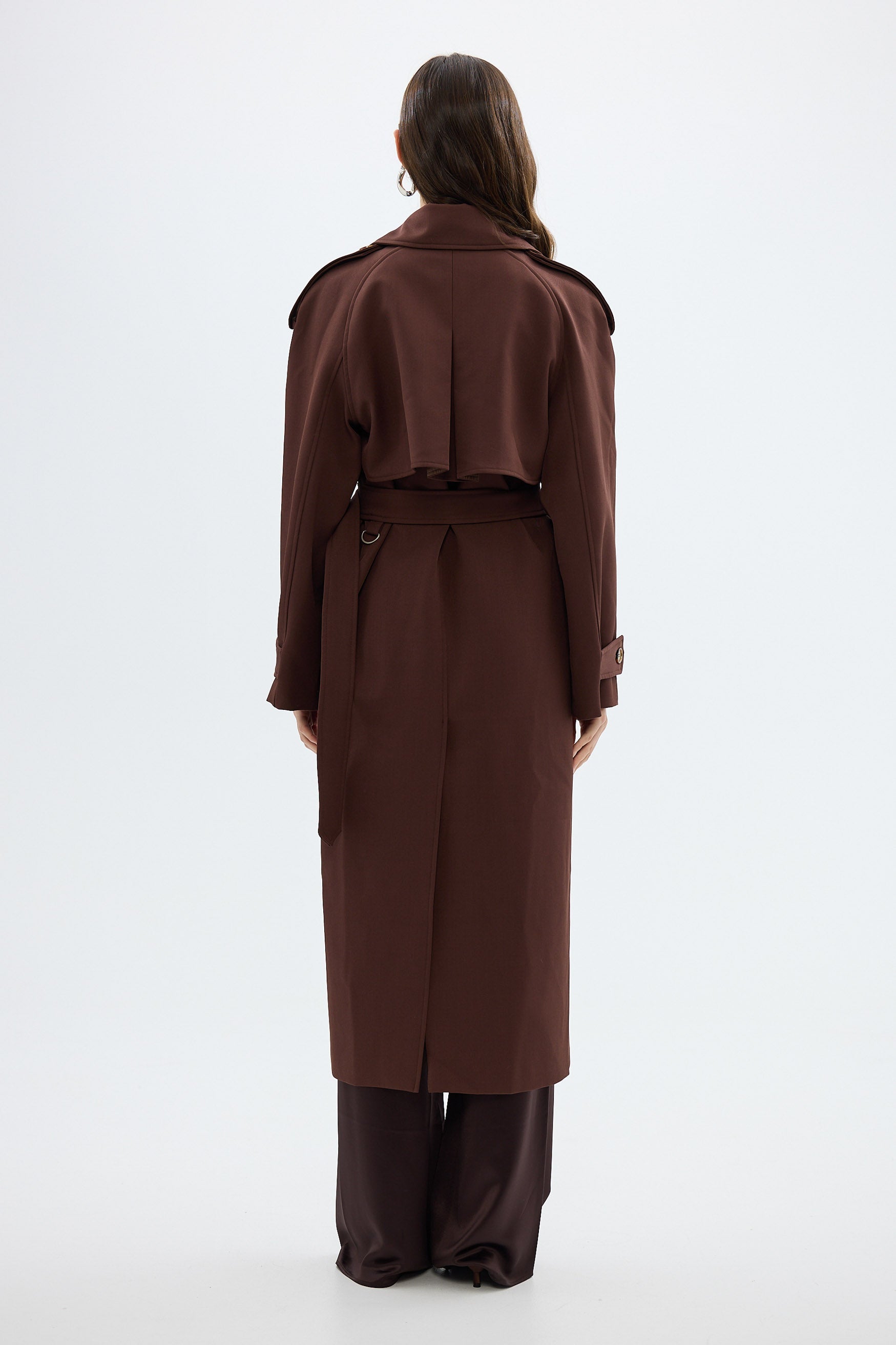 bubish Dillon Trench Coat Chocolate TRENCH COAT