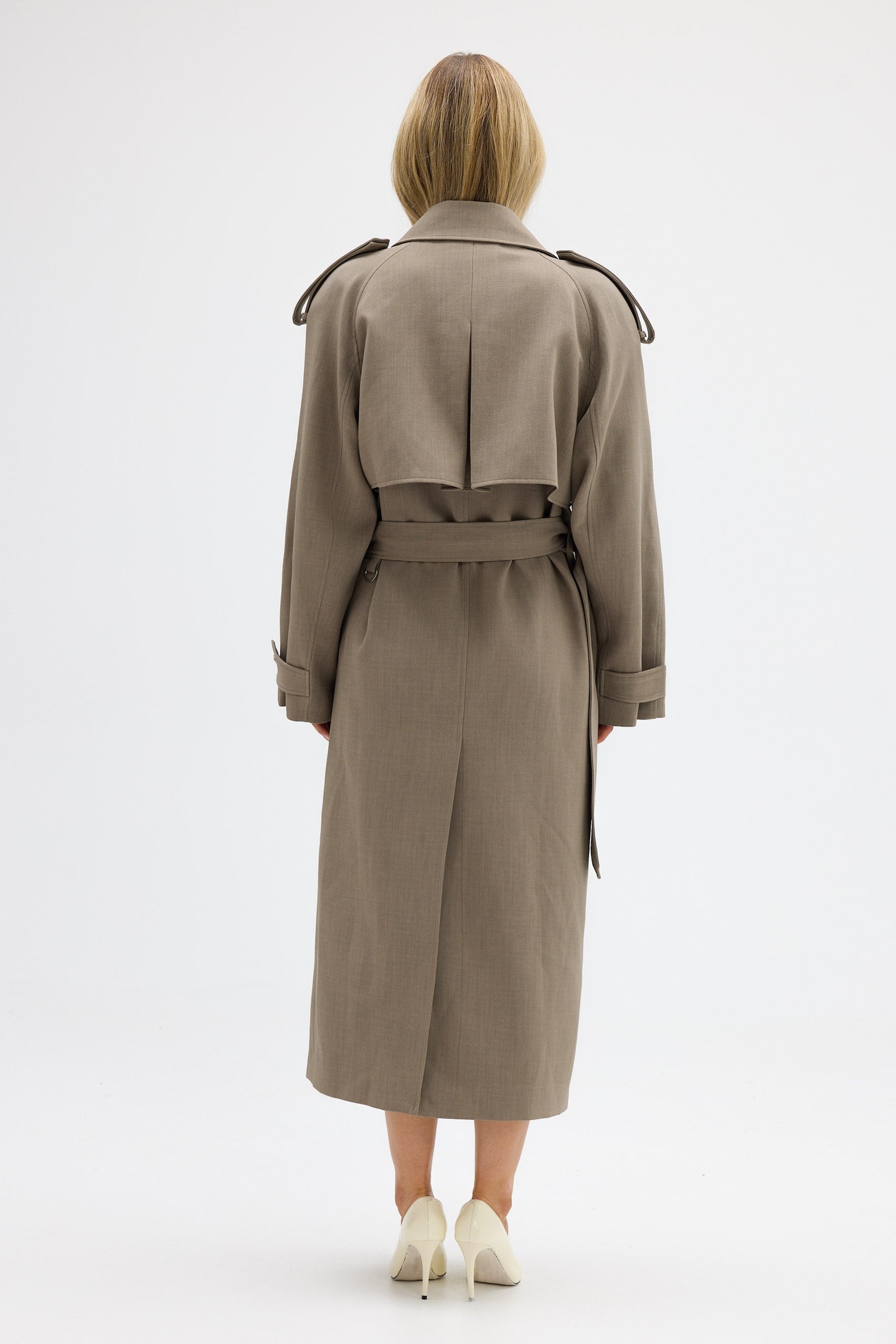 bubish Dillon Trench Coat - Taupe TRENCH COAT