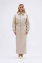 bubish Eliza Bomber Jacket Pearl Grey BOMBER JACKET