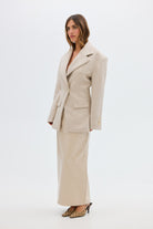 bubish Eliza Maxi Skirt Pearl Grey SKIRT