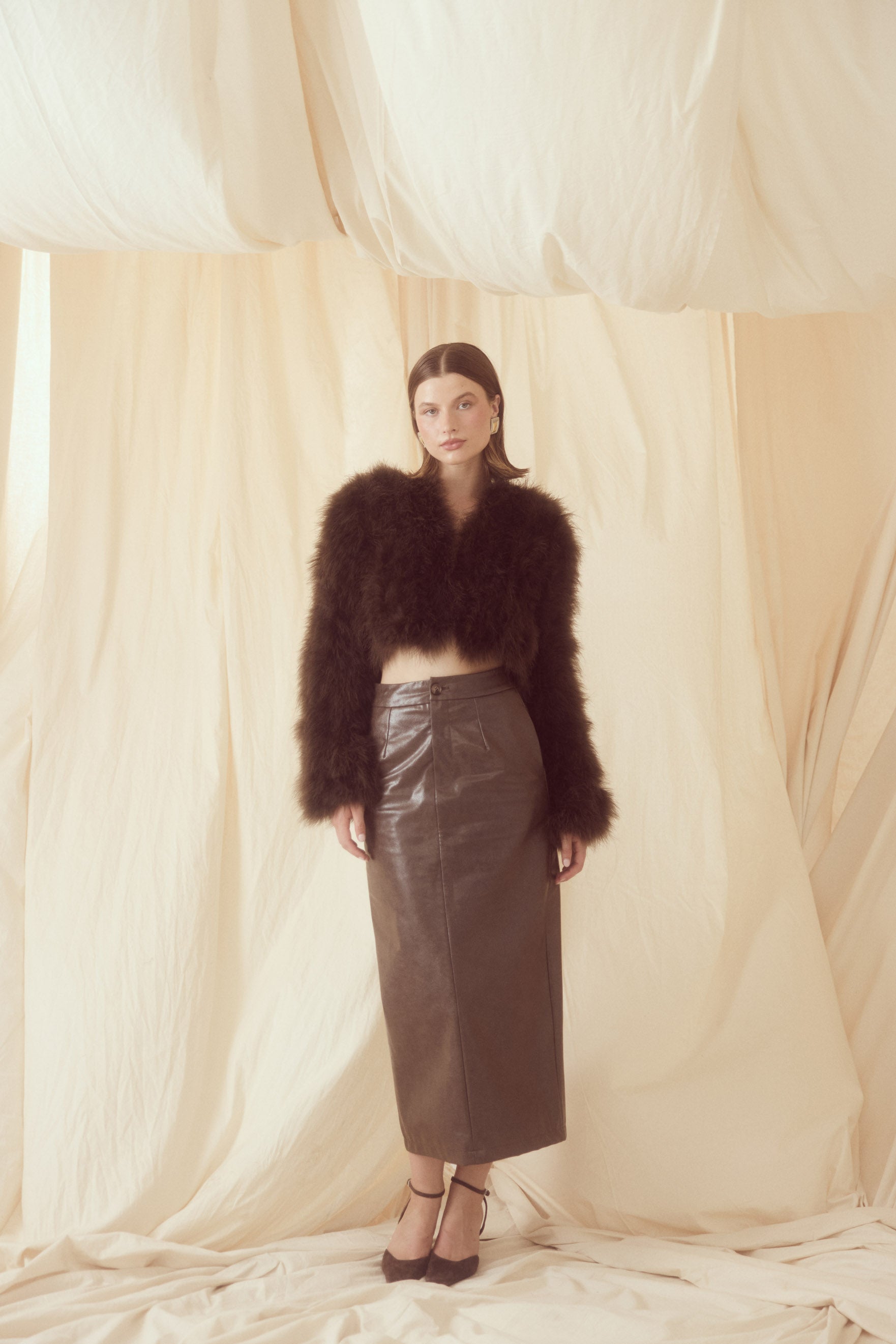 bubish Eliza Maxi Skirt Chocolate SKIRT