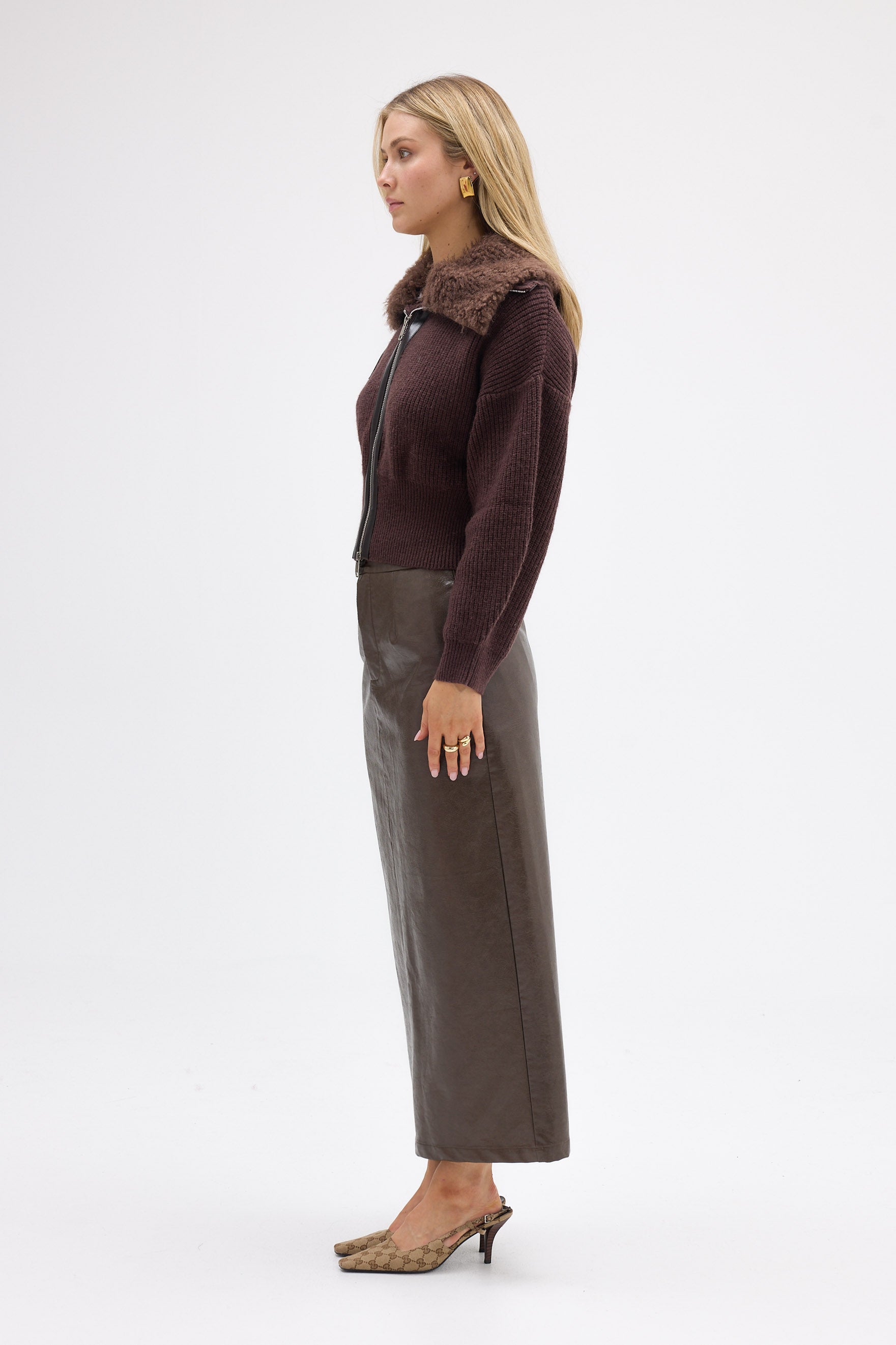 bubish Eliza Maxi Skirt Chocolate SKIRT