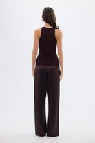 bubish Ellis Tank Top Chocolate KNIT TANK