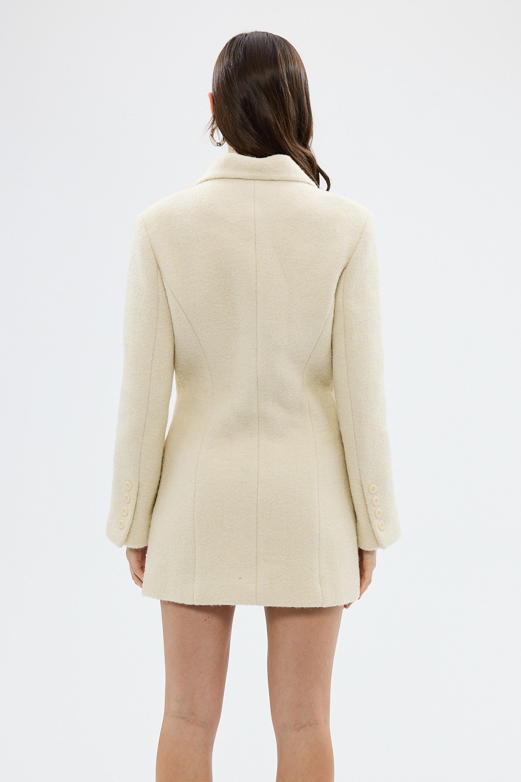 bubish Franca Wool Blazer Ivory WOOL BLAZER