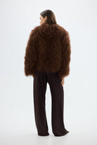 bubish Georgina Jacket Chocolate WOOL JACKET
