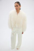 bubish Georgina Jacket White WOOL JACKET