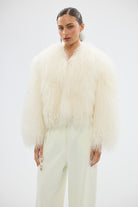 bubish Georgina Jacket White WOOL JACKET