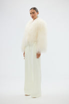 bubish Georgina Jacket White WOOL JACKET