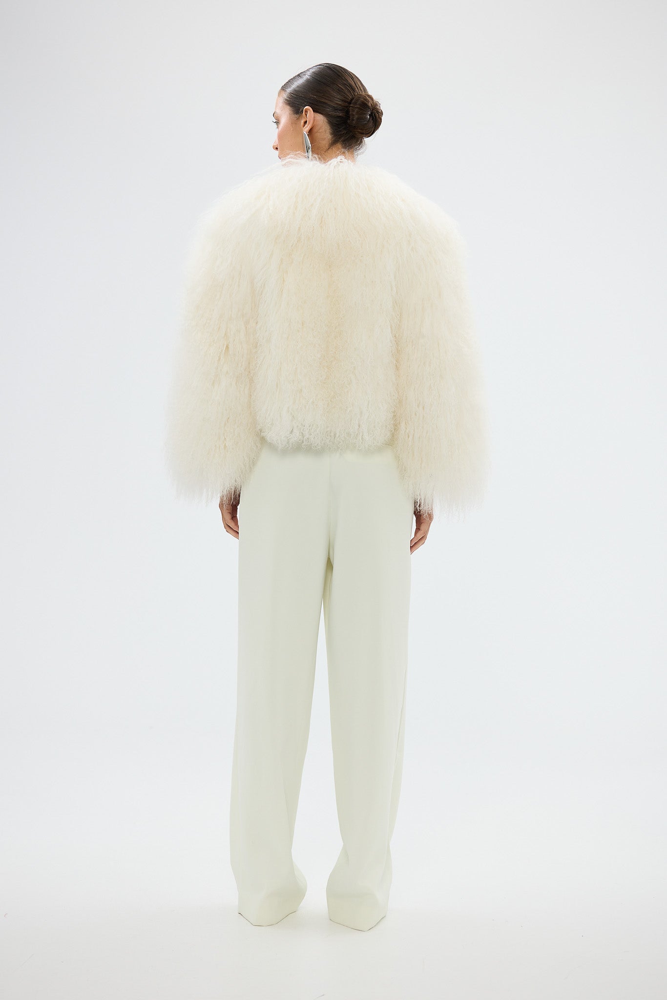 bubish Georgina Jacket White WOOL JACKET
