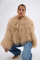 bubish Georgina Jacket - Caramel LAMB WOOL JACKET