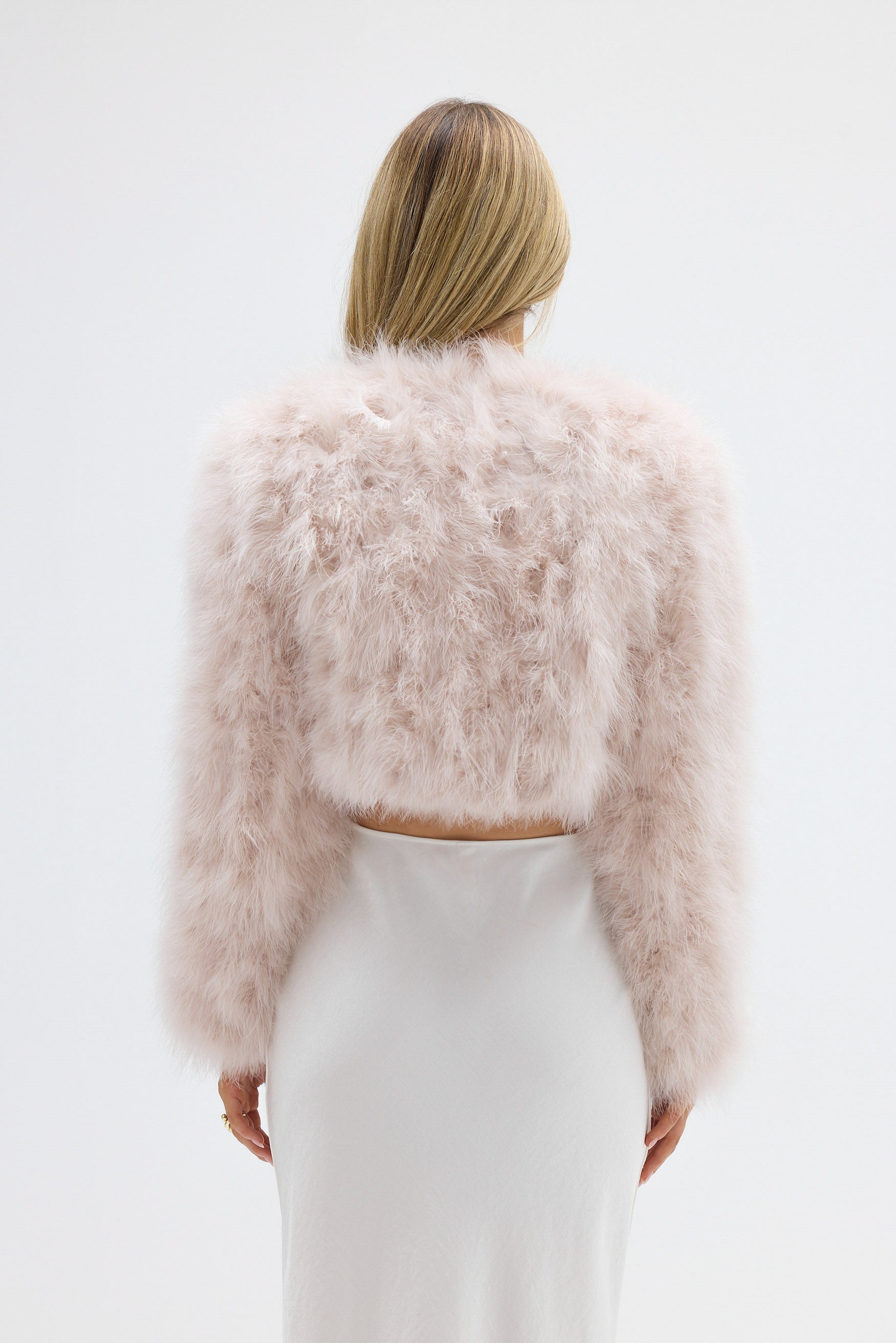 ジャケット・アウター THING THAT MATER FUR CROPPED BLOUSON BLACK MONGOLIAN FUR COAT (CROPPED) — IAMJENNIFERLE.COM