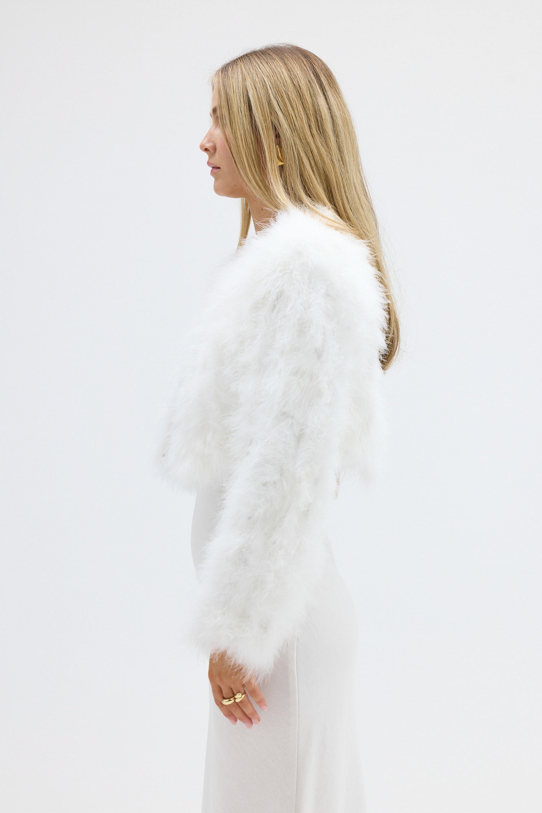 Manhattan Crop Feather Jacket - Sage | FEATHER JACKETS Manhattan Crop Feather Jacket - Sage | FEATHER JACKETS