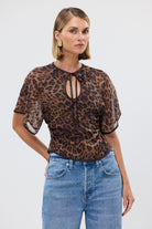 bubish Marina Top Leopard PARTY TOP