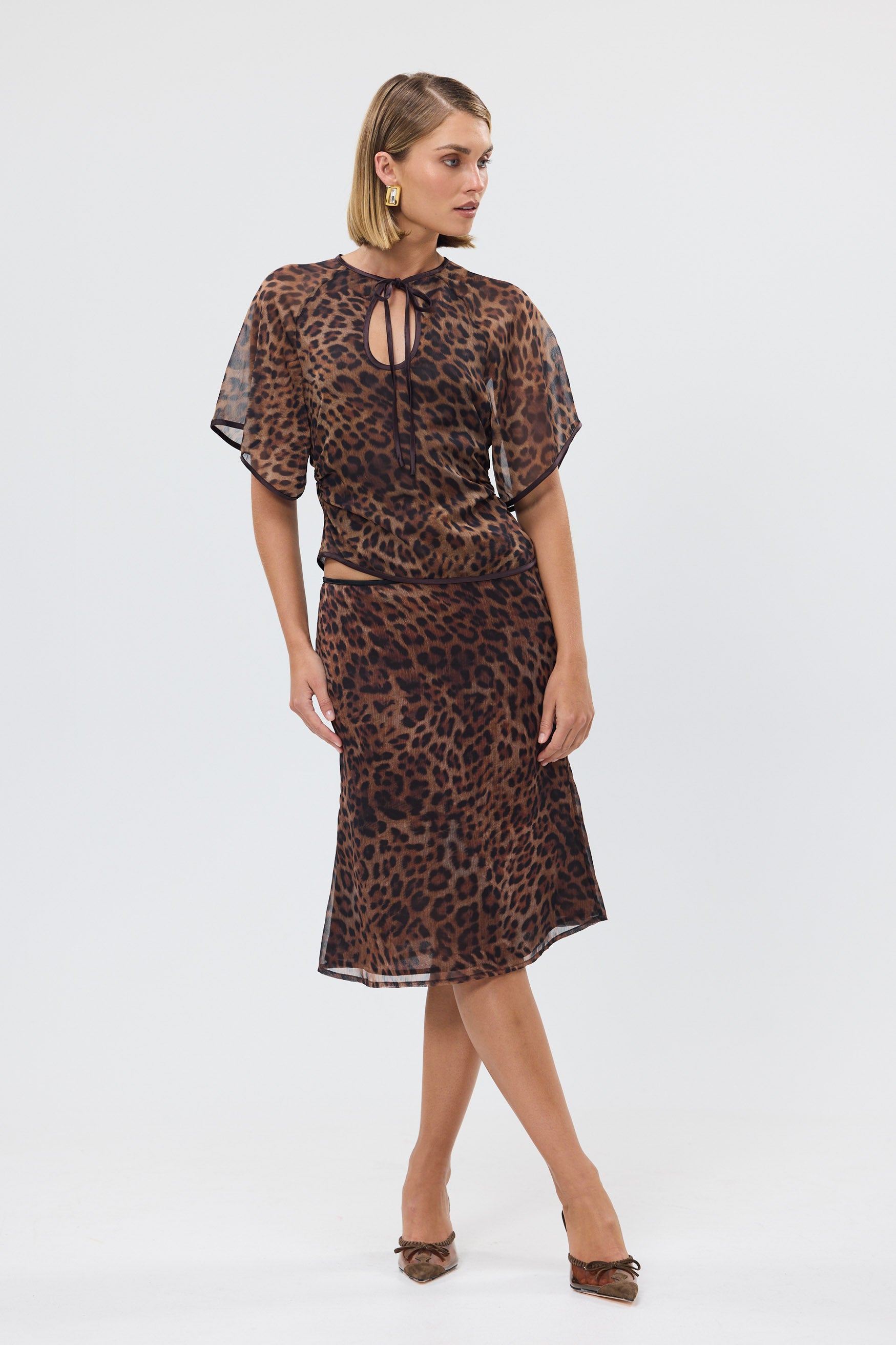 bubish Marina Top Leopard PARTY TOP