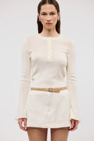 bubish Olivia Skirt Ivory MINI SKIRT