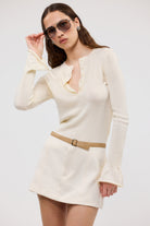 bubish Olivia Skirt Ivory MINI SKIRT