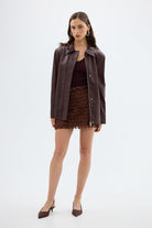 bubish Rikki Mini Skirt Chocolate MINI SKIRT