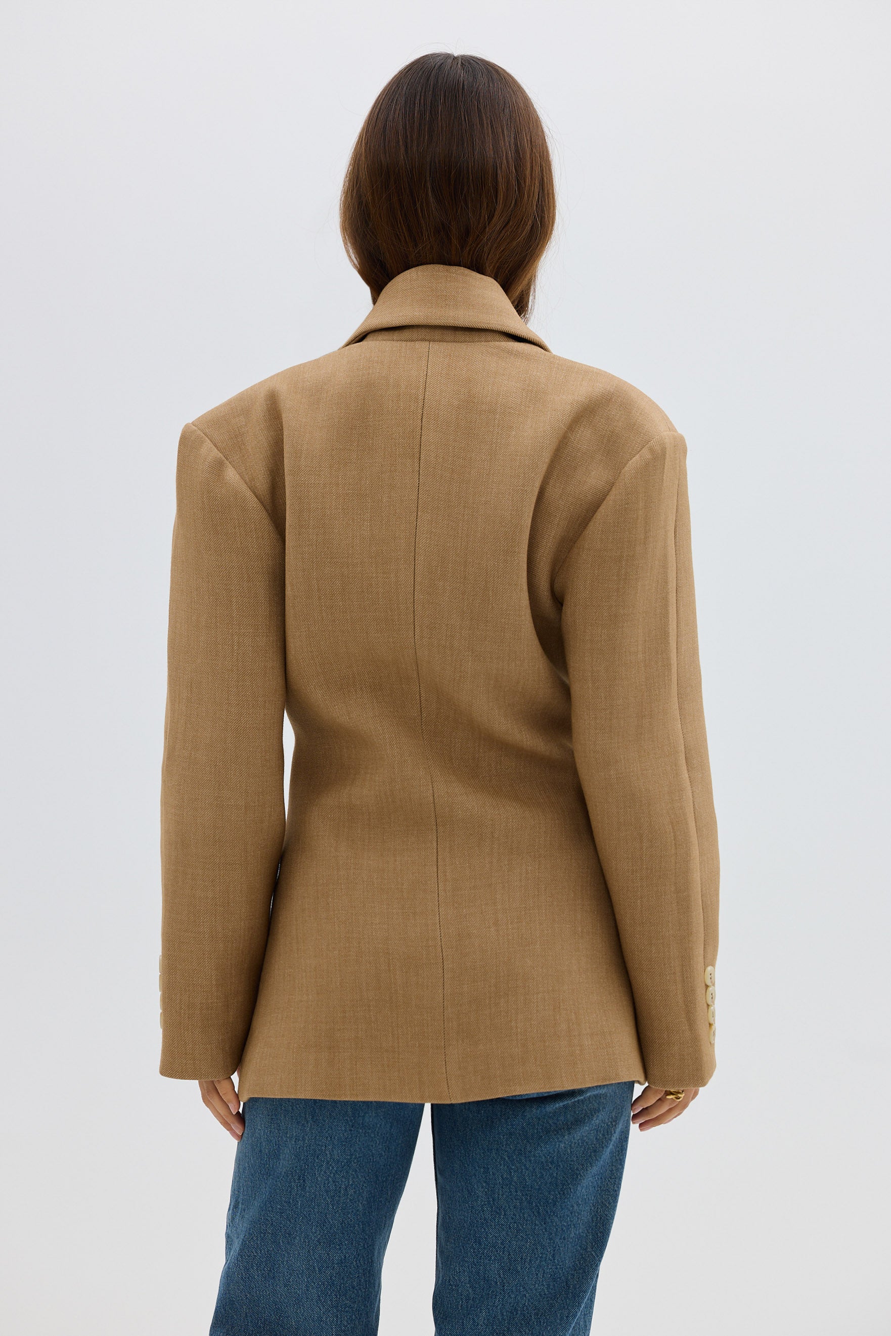 bubish Saskia Cinched Blazer Caramel BLAZER