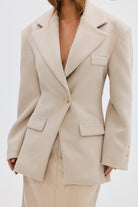 bubish Saskia Cinched Blazer Dove Grey BLAZER