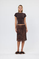 bubish Tori Knit Top Chocolate KNIT TOP