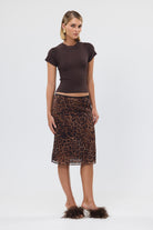 bubish Tori Knit Top Chocolate KNIT TOP