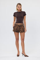 bubish Tori Knit Top Chocolate KNIT TOP
