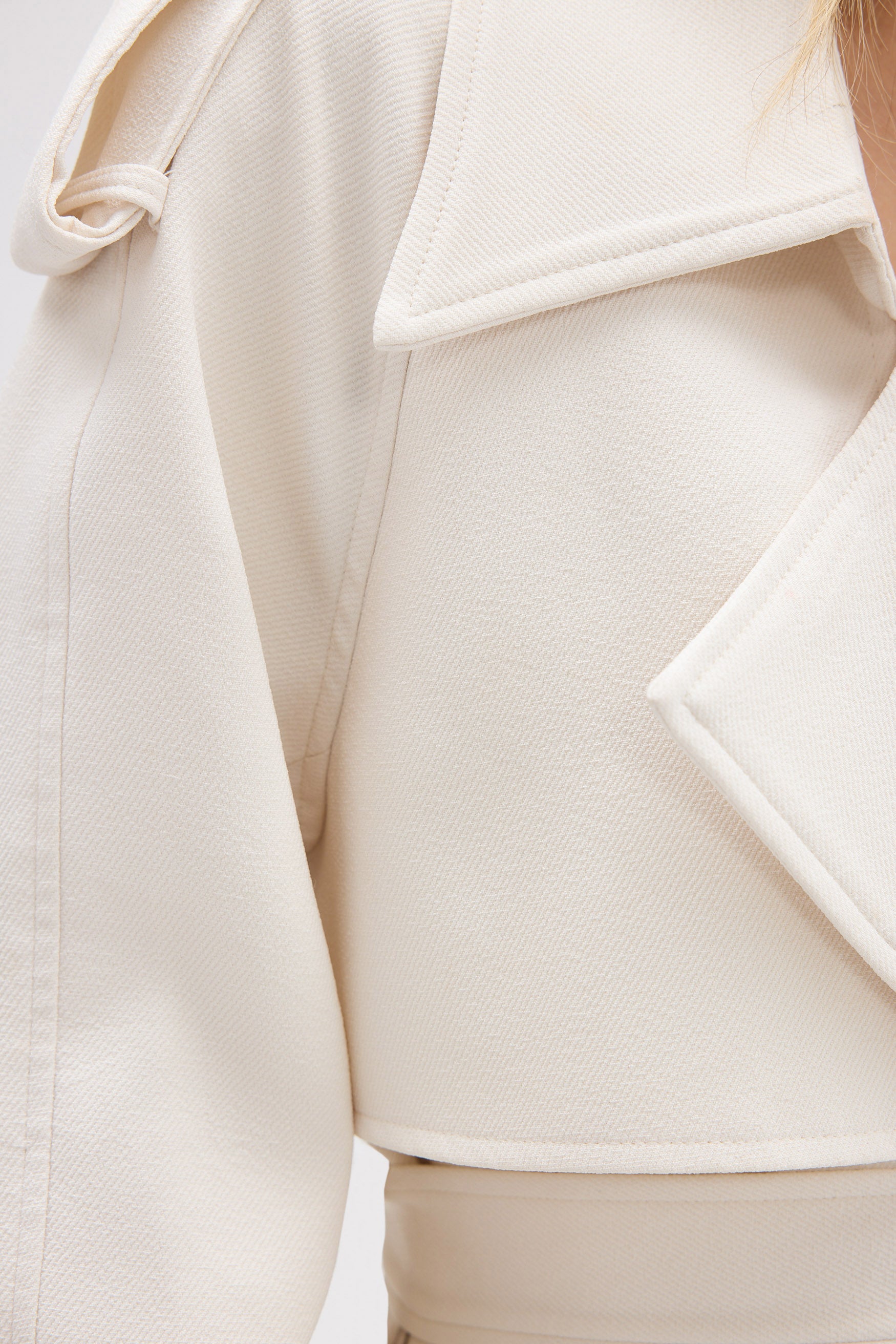 bubish Dillon Trench Coat - Ivory TRENCH COAT
