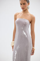 bubish Indy Sequin Dress - Silver DRESSES