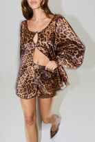 bubish Penelope Blouse Leopard TOP