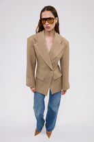 bubish Saskia Cinched Blazer Caramel WORK BLAZER