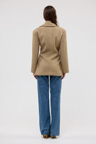 bubish Saskia Cinched Blazer Caramel WORK BLAZER